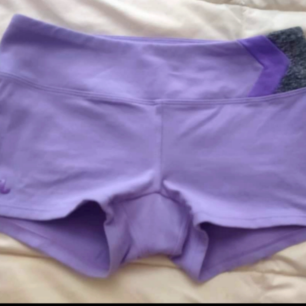 Jo Jax Chevron purple Shorts